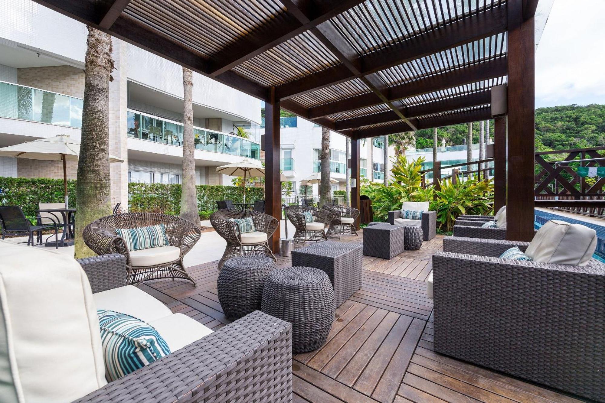 Varandas Do Atlantico 101A - Excelente Apartamento Em Condominio De Luxo A Beira Mar - Piscina Climatizada - Academia - Bombinhas Eksteriør bilde