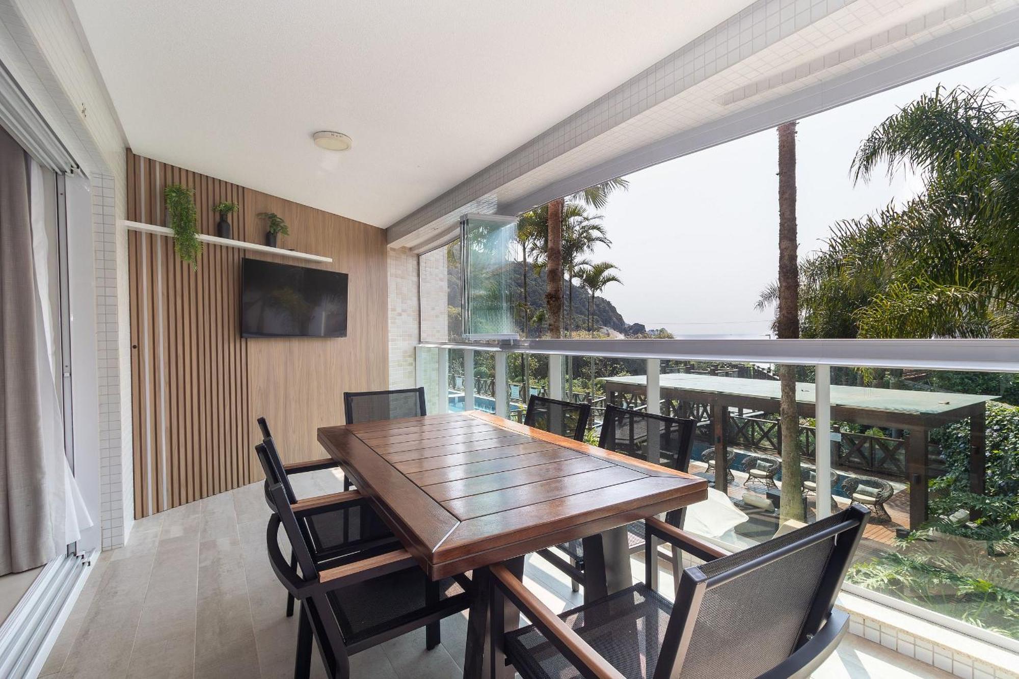 Varandas Do Atlantico 101A - Excelente Apartamento Em Condominio De Luxo A Beira Mar - Piscina Climatizada - Academia - Bombinhas Eksteriør bilde